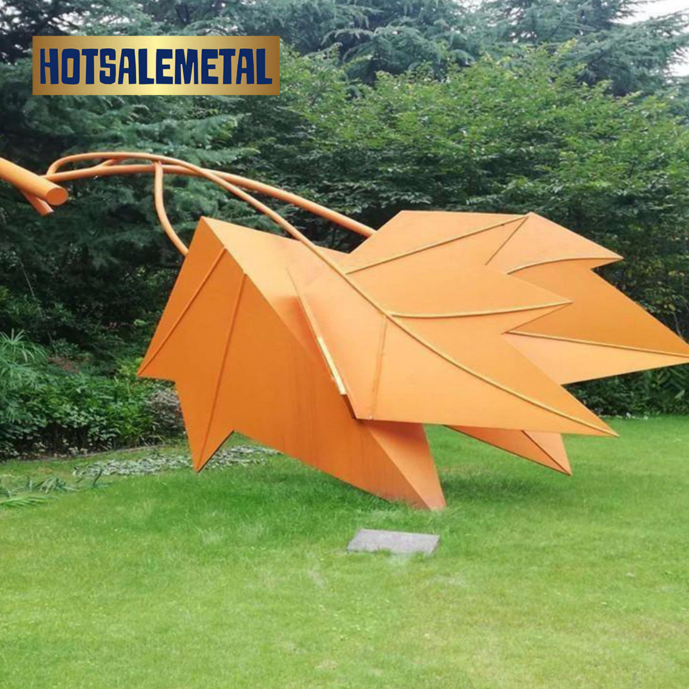 Stainless steel art decorative sculpture design