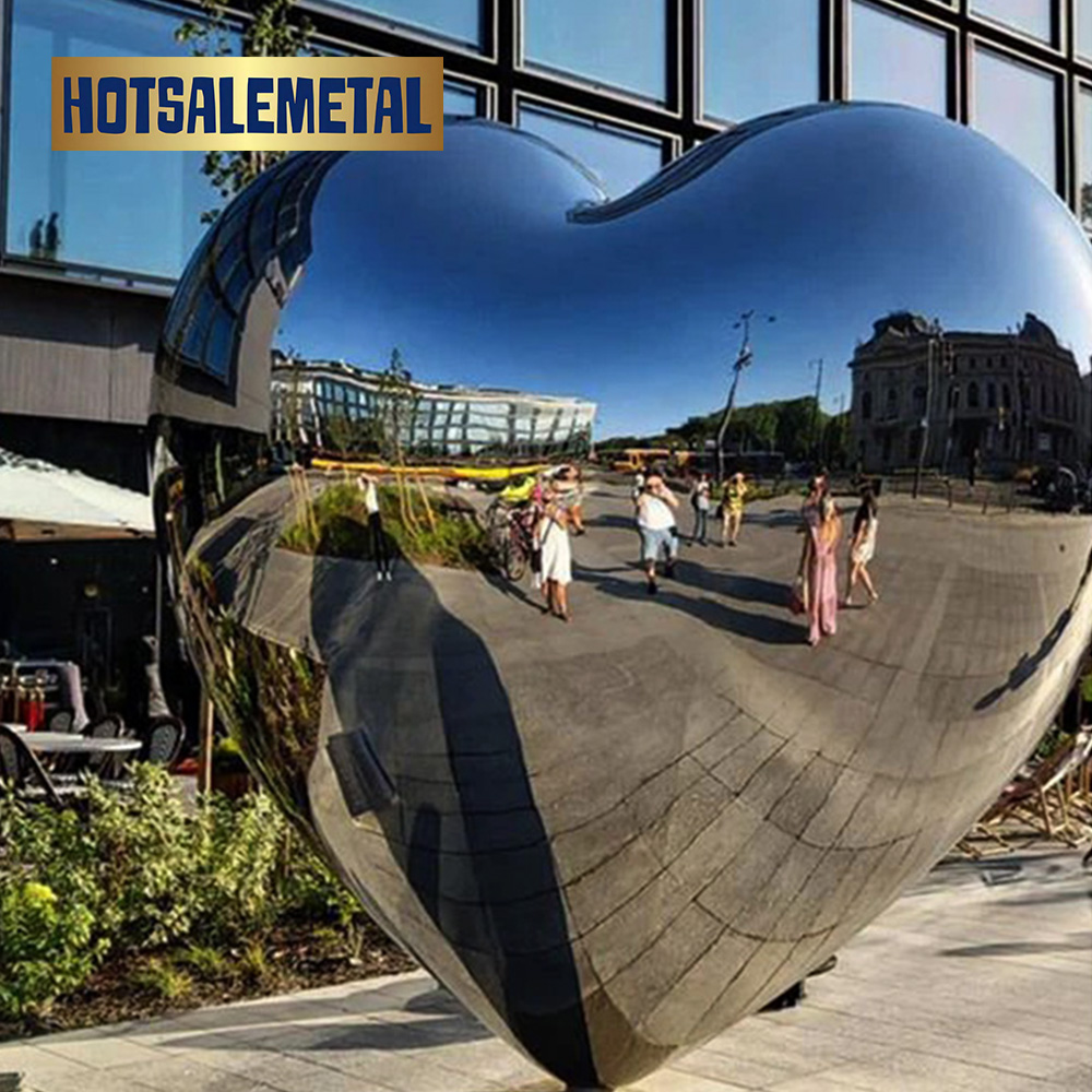 Stainless steel art decorative sculpture customization