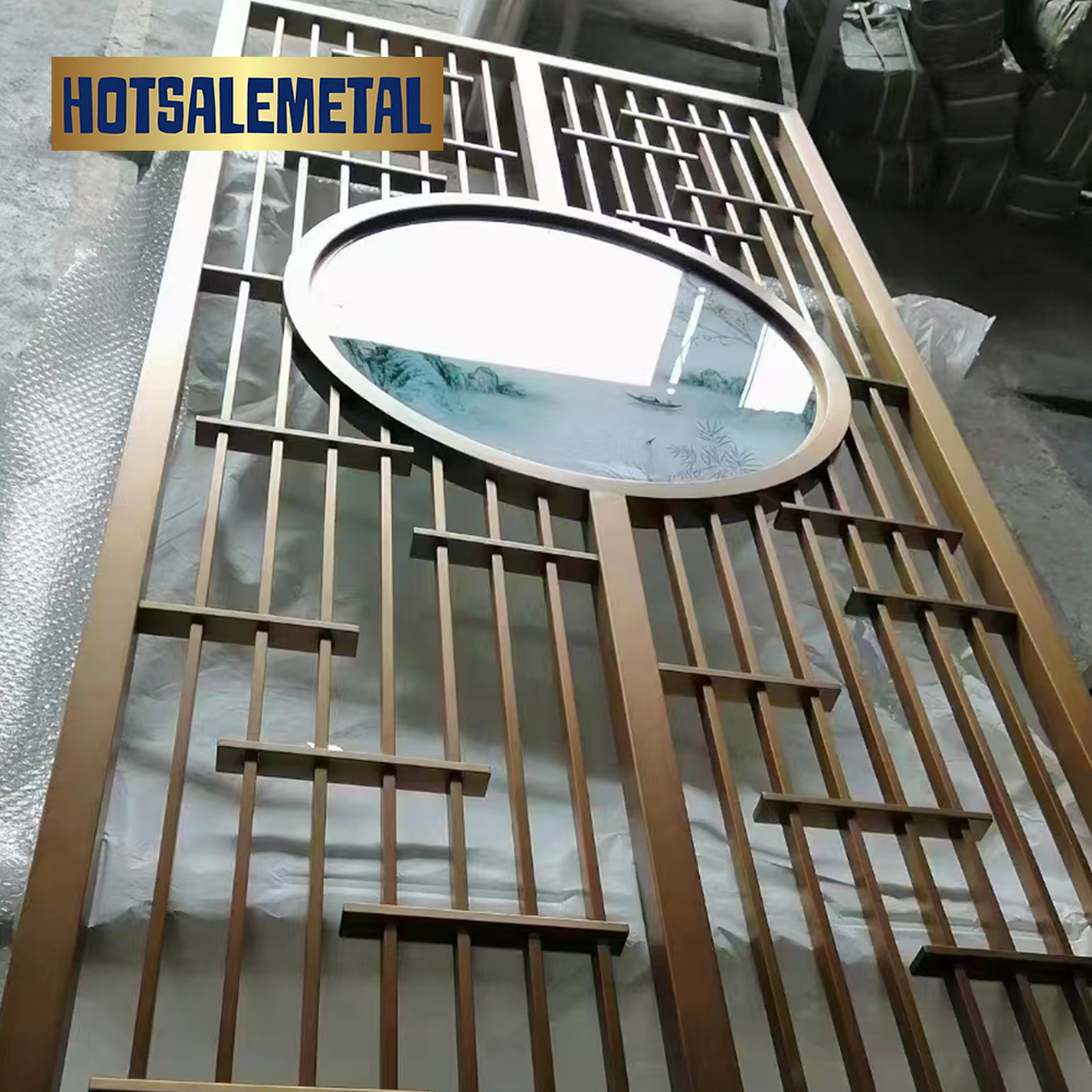 Customized stainless steel screen: your space, you define the boundaries!