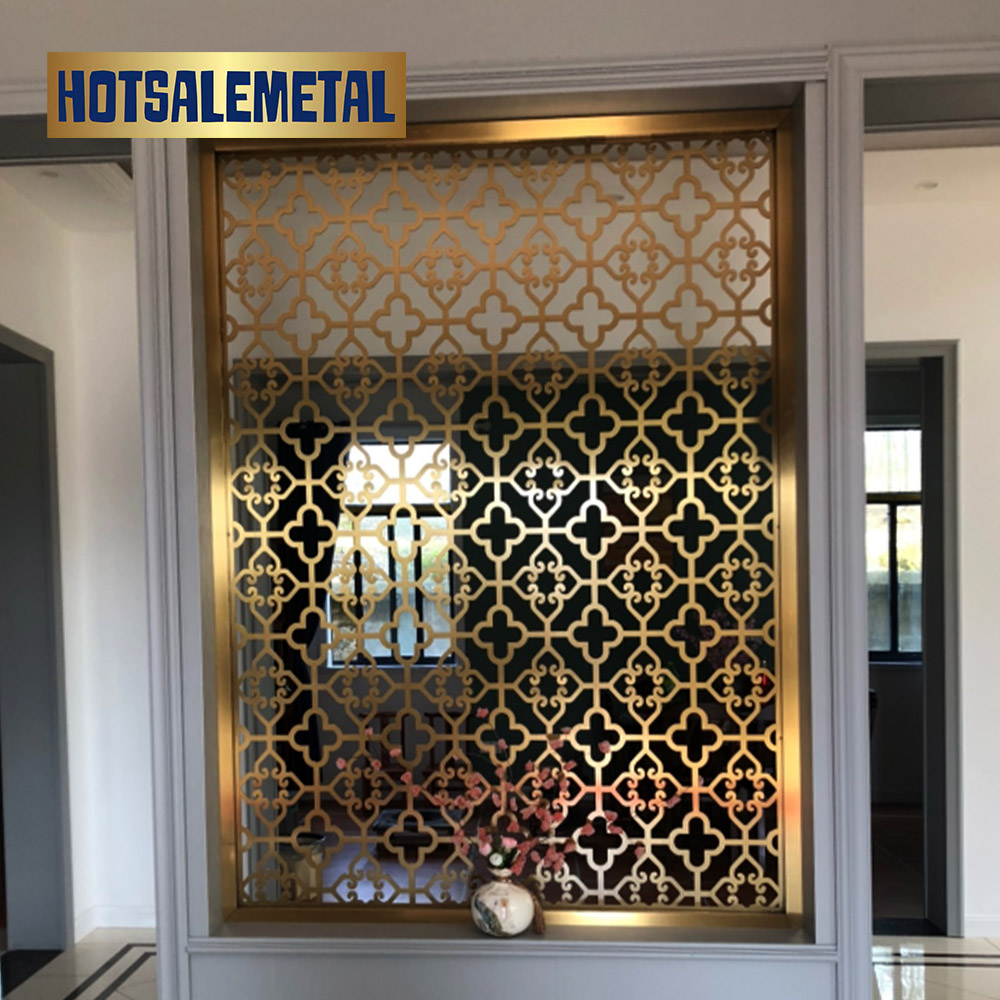 Customized stainless steel screen: your space, you define the boundaries!