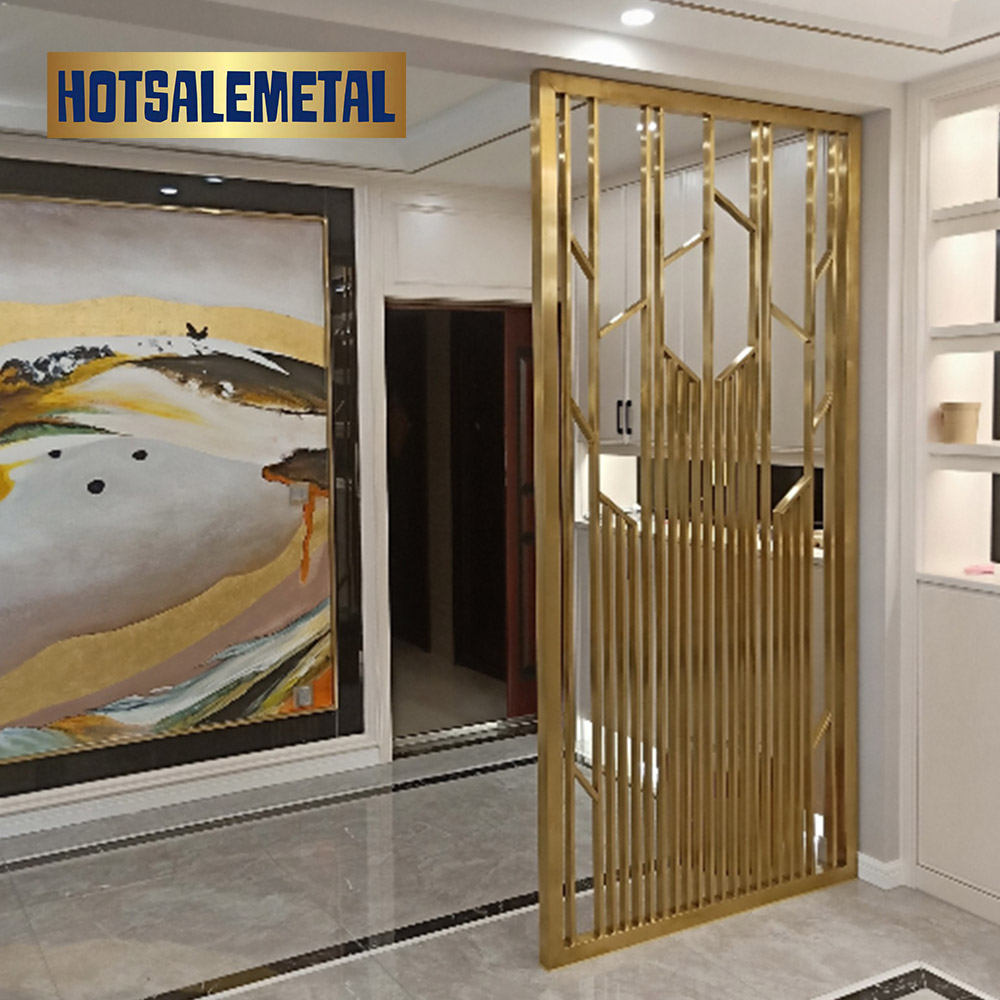 Customized stainless steel screen: your space, you define the boundaries!